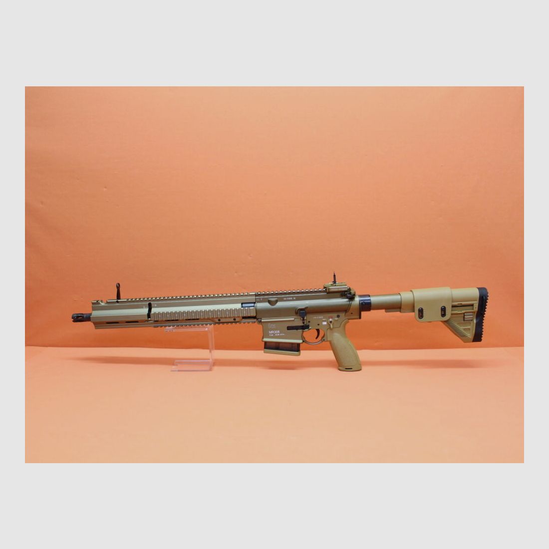 Heckler & Koch Ha. Carabine .308Win Heckler & Koch/H&K MR308 A3 28 16,5" Canon RAL8000, Système à Piston à Gaz HK417/G28