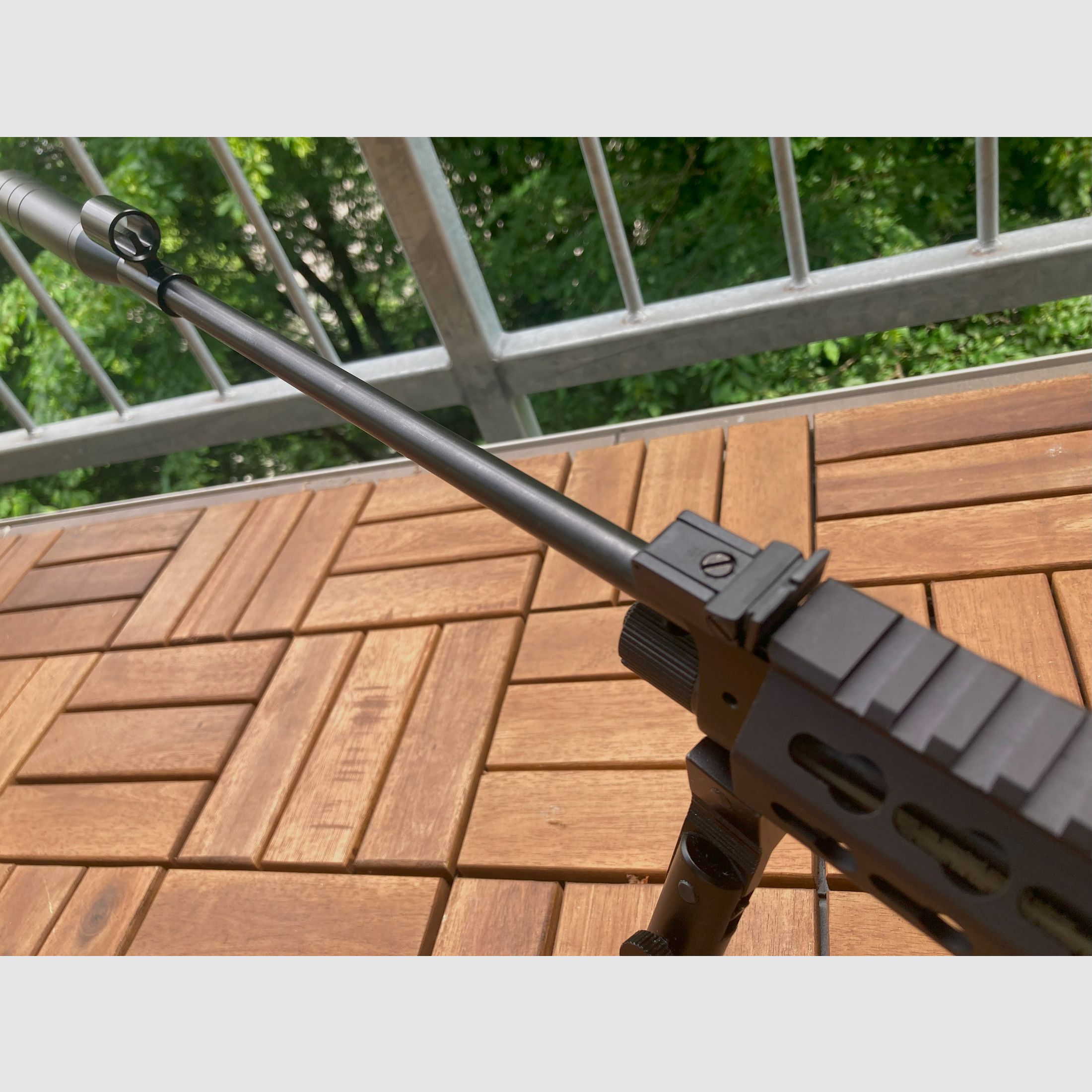 Diana Chaser Luftgewehr Kaliber 4,5mm neuwertiger taktischer Umbau LR300 AR15 Stil