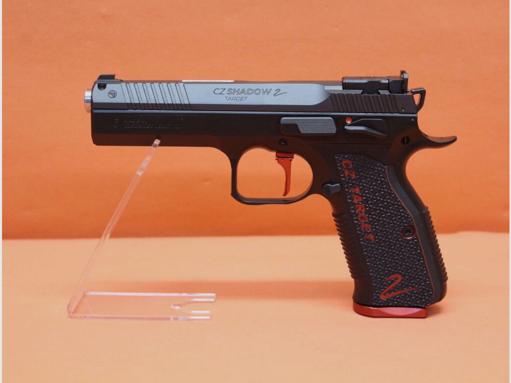 CZUB CZ Ha.Pistole 9mmLuger CZUB CZ SHADOW 2 TARGET 5" SA-Abzug/ 122mm Lauf/ @3 Magazine CZ 75 (9mmPara/9x19)