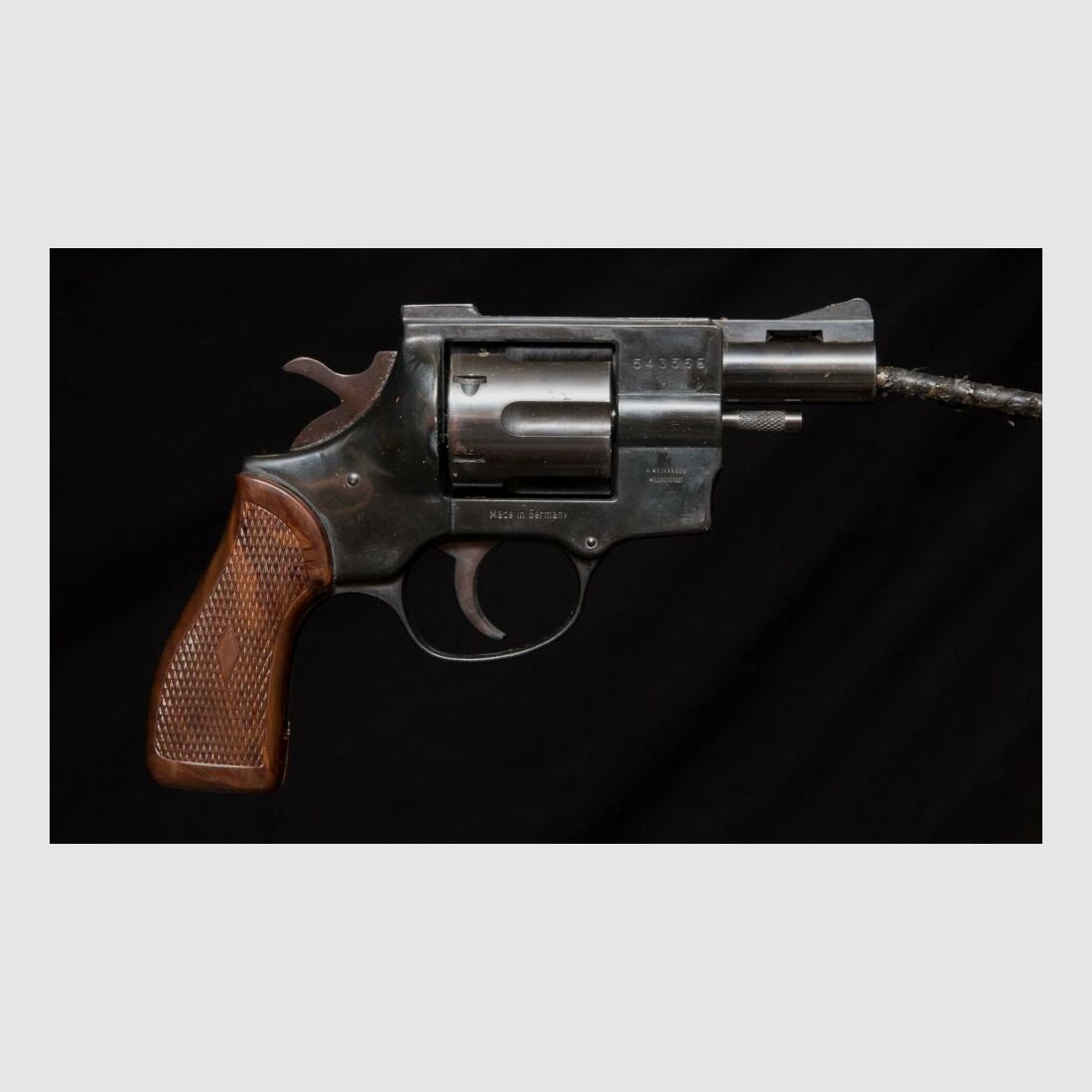 Weihrauch Revolver Fanschuss Waffe HW38