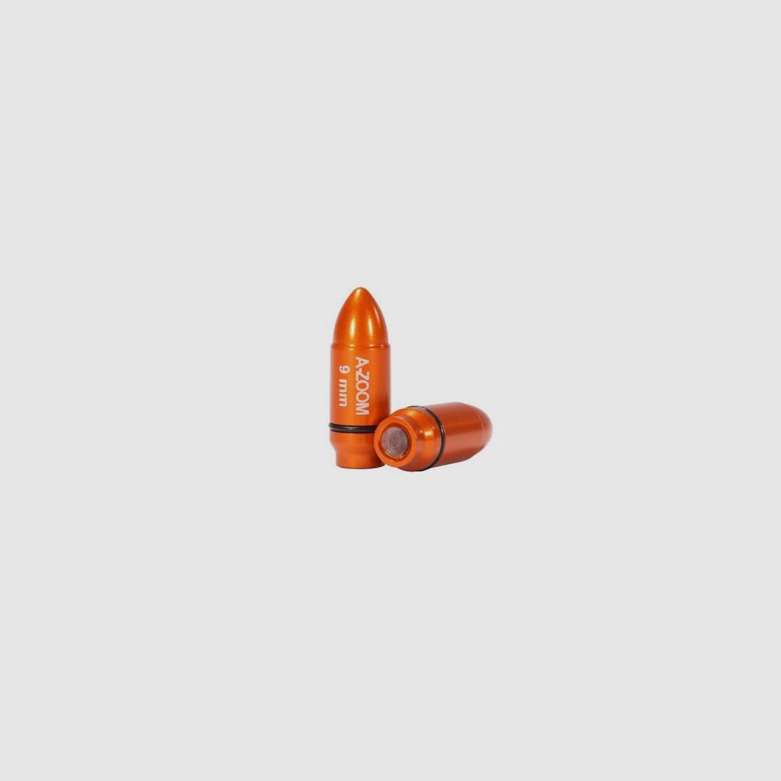 A-Zoom Strikercaps Pufferpatrone Alluminio anodizzato 9mm 2 pezzi