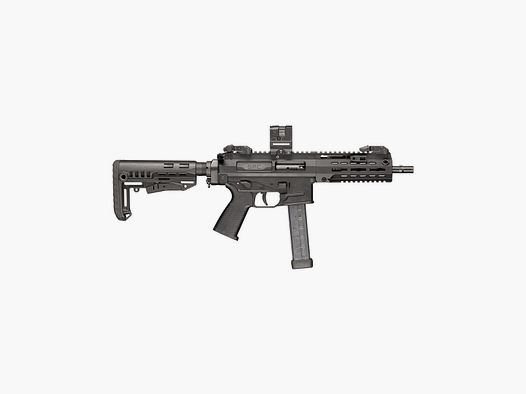 B&T SPC9 SPORT DE carabine semi-automatique cal. 9x19mm (canon de 270mm avec compensateur) incl. Aimpoint Micro T-1