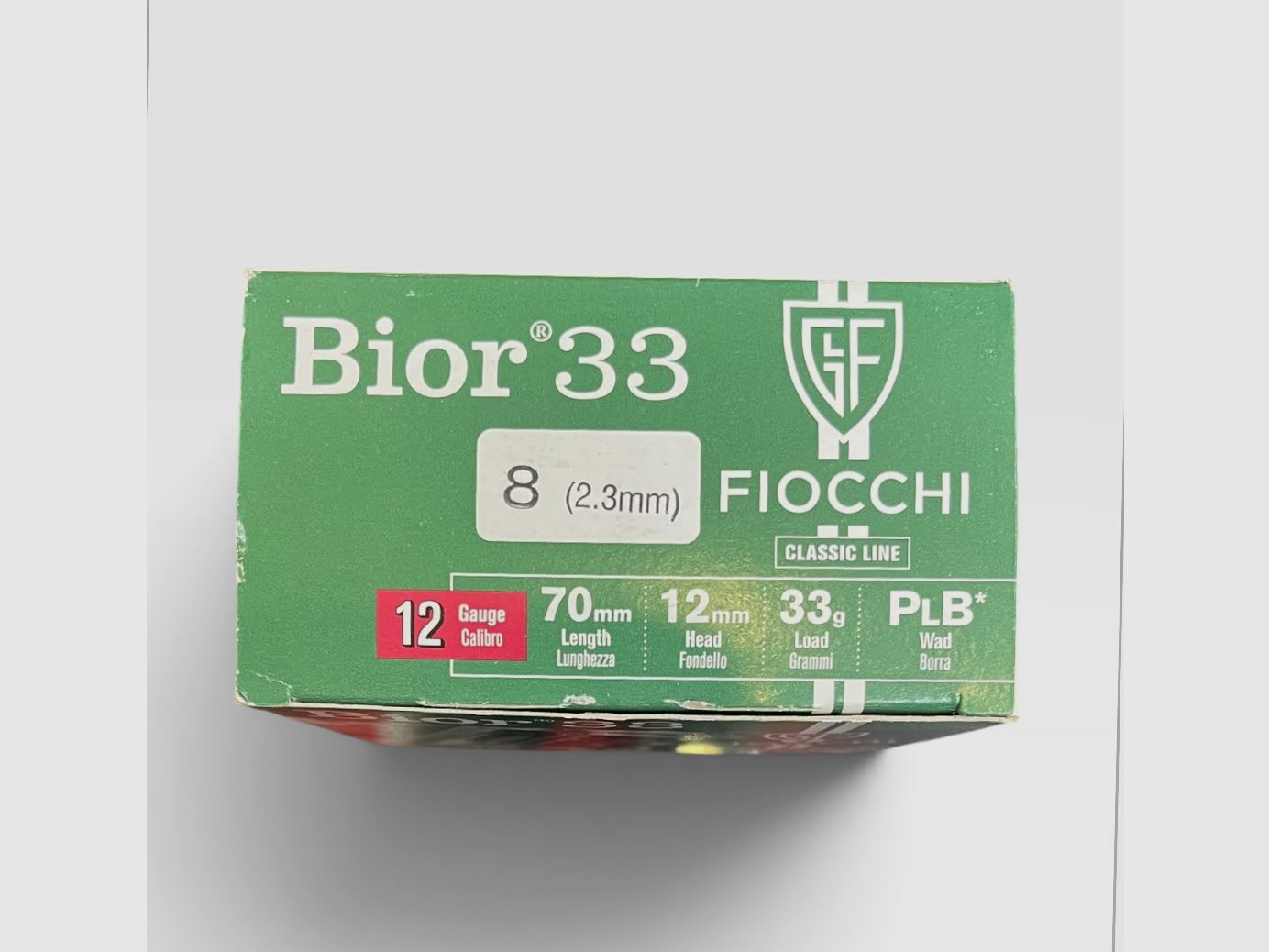 Bior 33 Fiocchi Patronen Kal.12, Bild 2 von 2