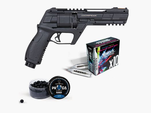Pack Snowpeak Revolver CP300 C50 13J + CO2 + Kugeln