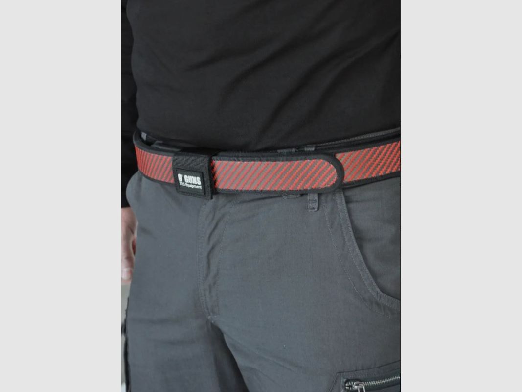 OGUNS CINTURONE CARBON RED 130 CM, image 6 sur 7