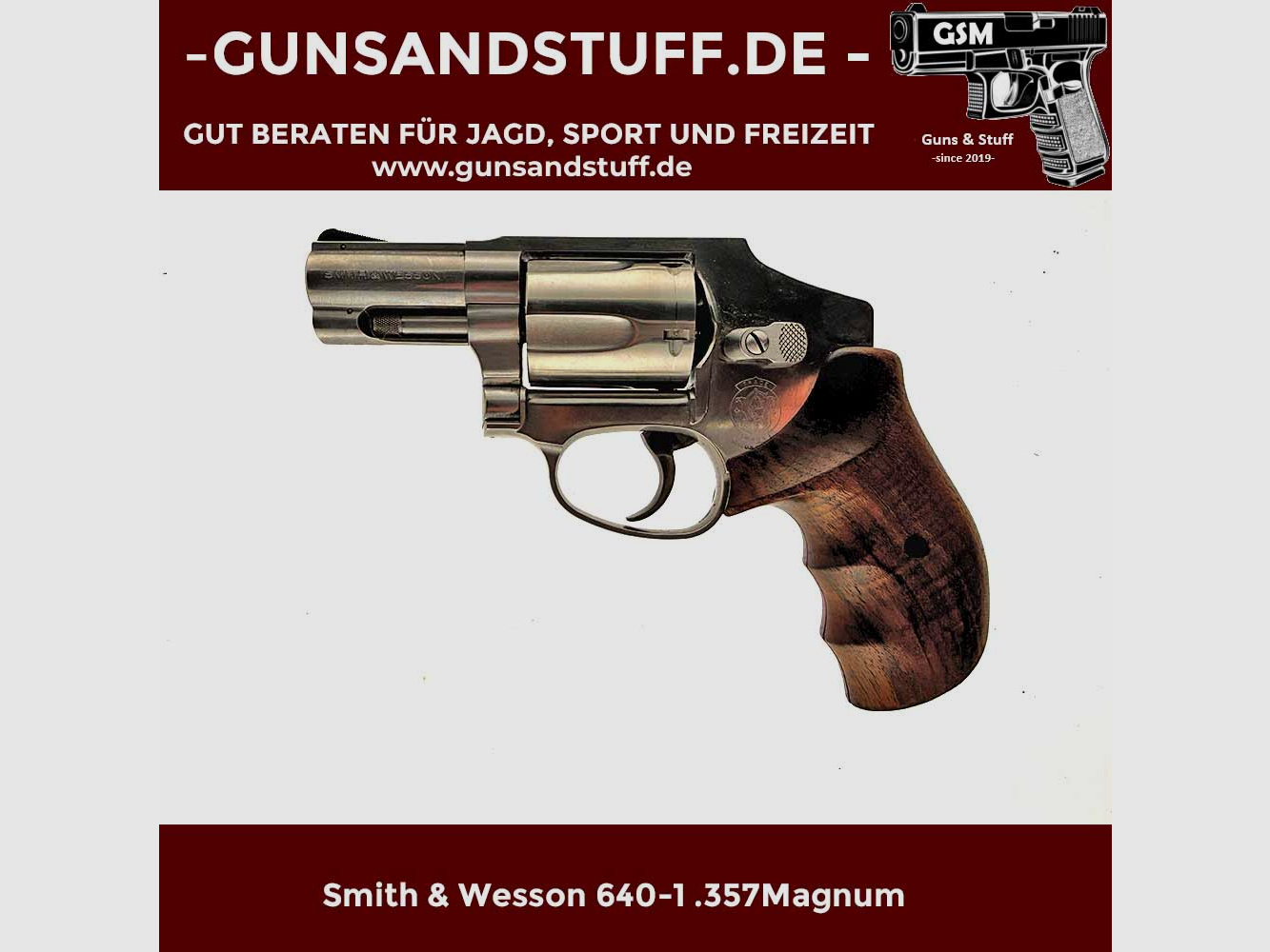 Smith & Wesson 640-1 LL 2” / 5.5cm .357 Magnum