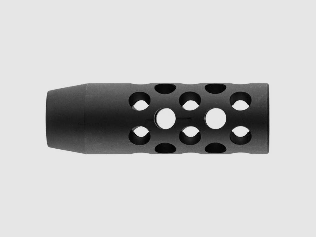 Muzzle brake Audere HMB voor geweer - Muzzle brake HMB zwart kal.30 5/8x24, afbeelding 3 van 4