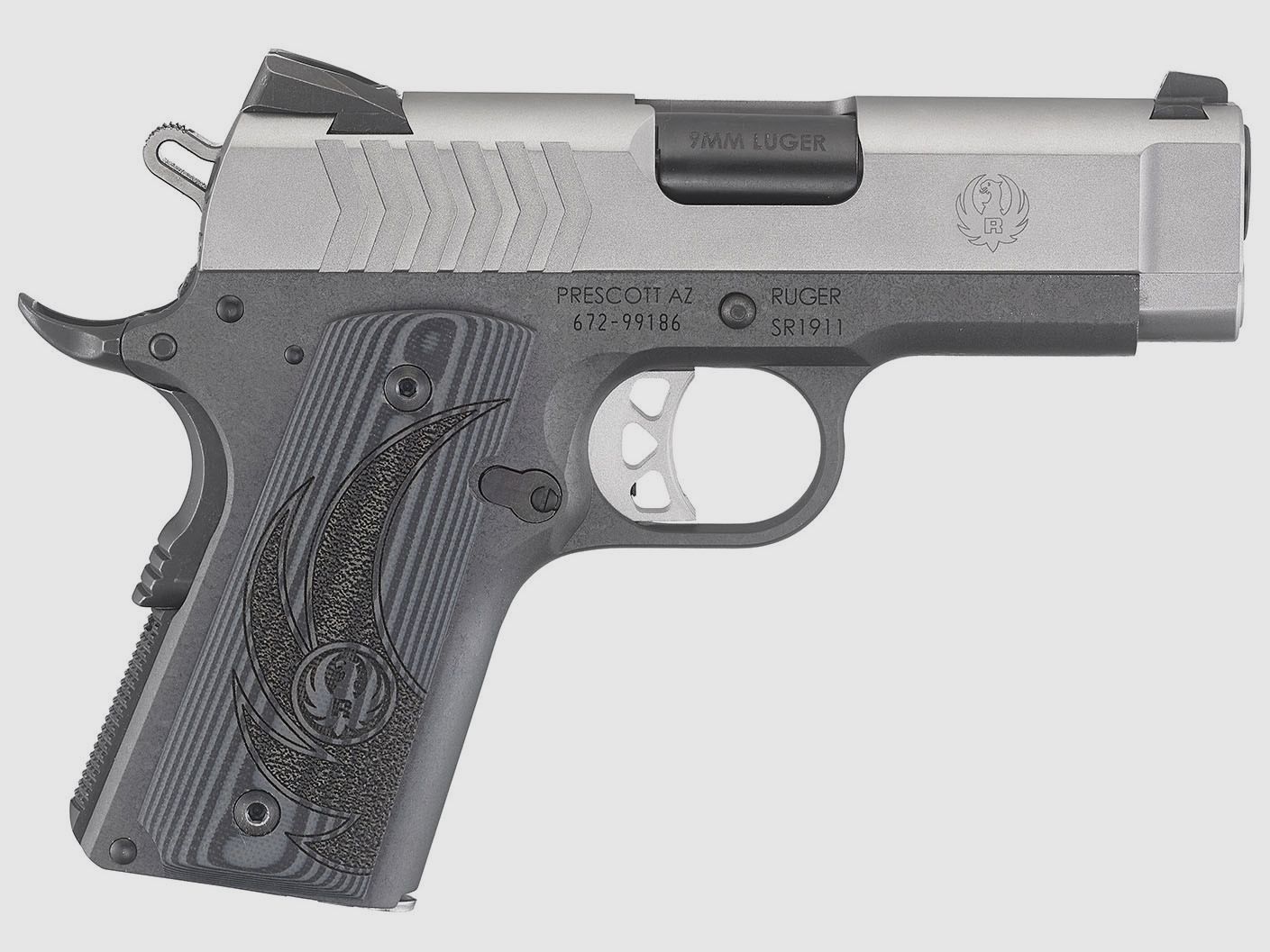 Pistole RUGER SR1911 Lightweight Officer – 9mm.