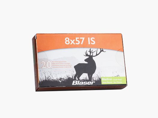 Blaser 8x57 IS CDC 11,0g/170gr cartucce per fucile senza piombo