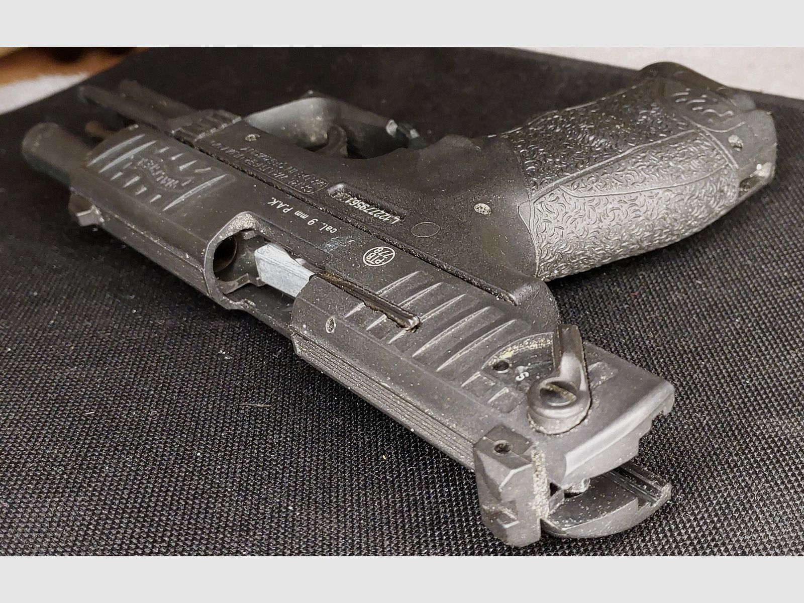 Walther P22Q Schreckschuss Pistole 9mm P.A.K. schwarz (PTB 778)