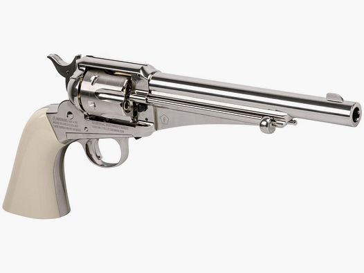 Remington 1875 CO-2 Rev. Cal. 4.5mm, Acción Simple con Diabolo o BB's, 130m/s