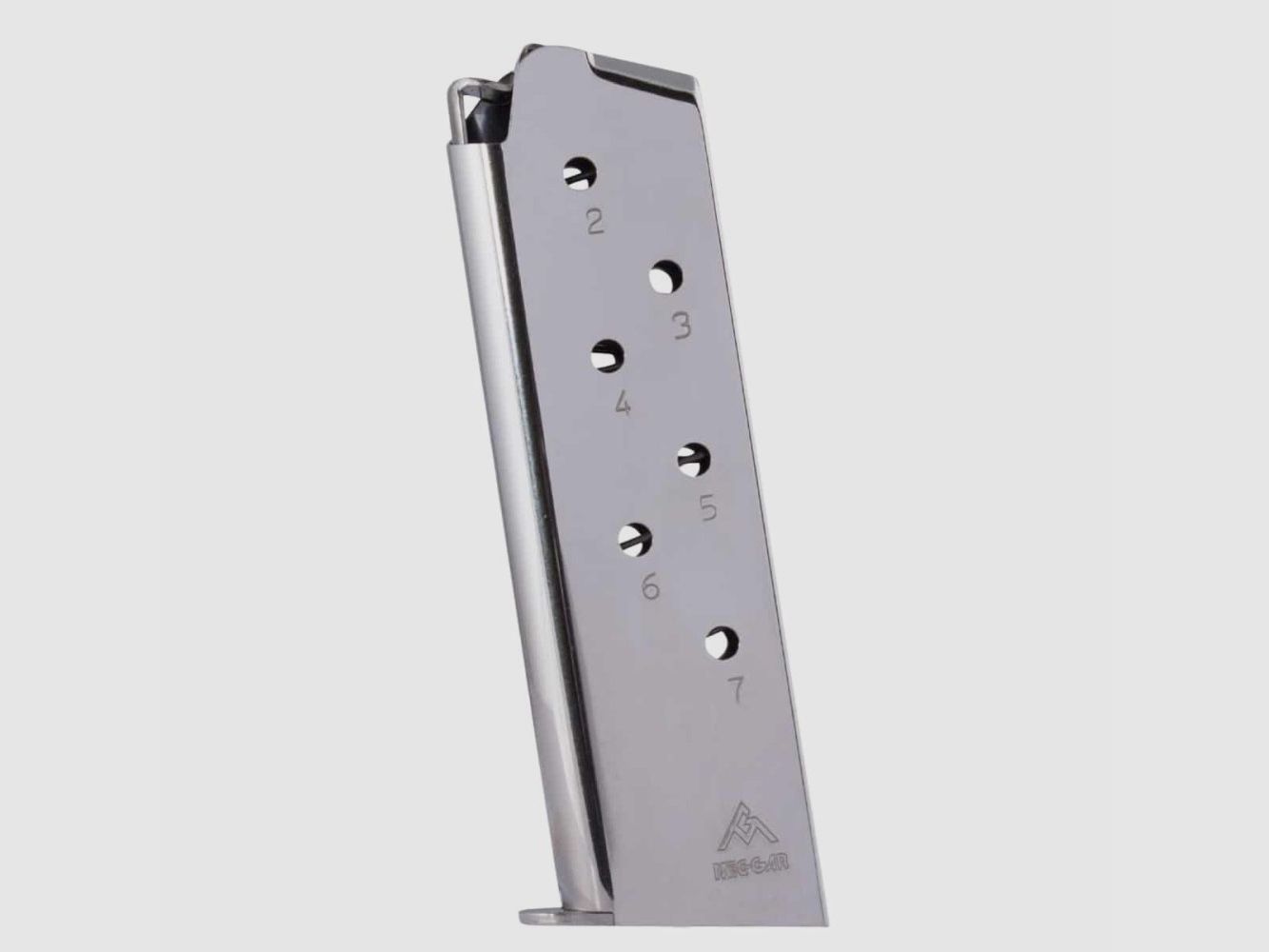 1911 Full Size 7rd Nickel Magazine .45ACP