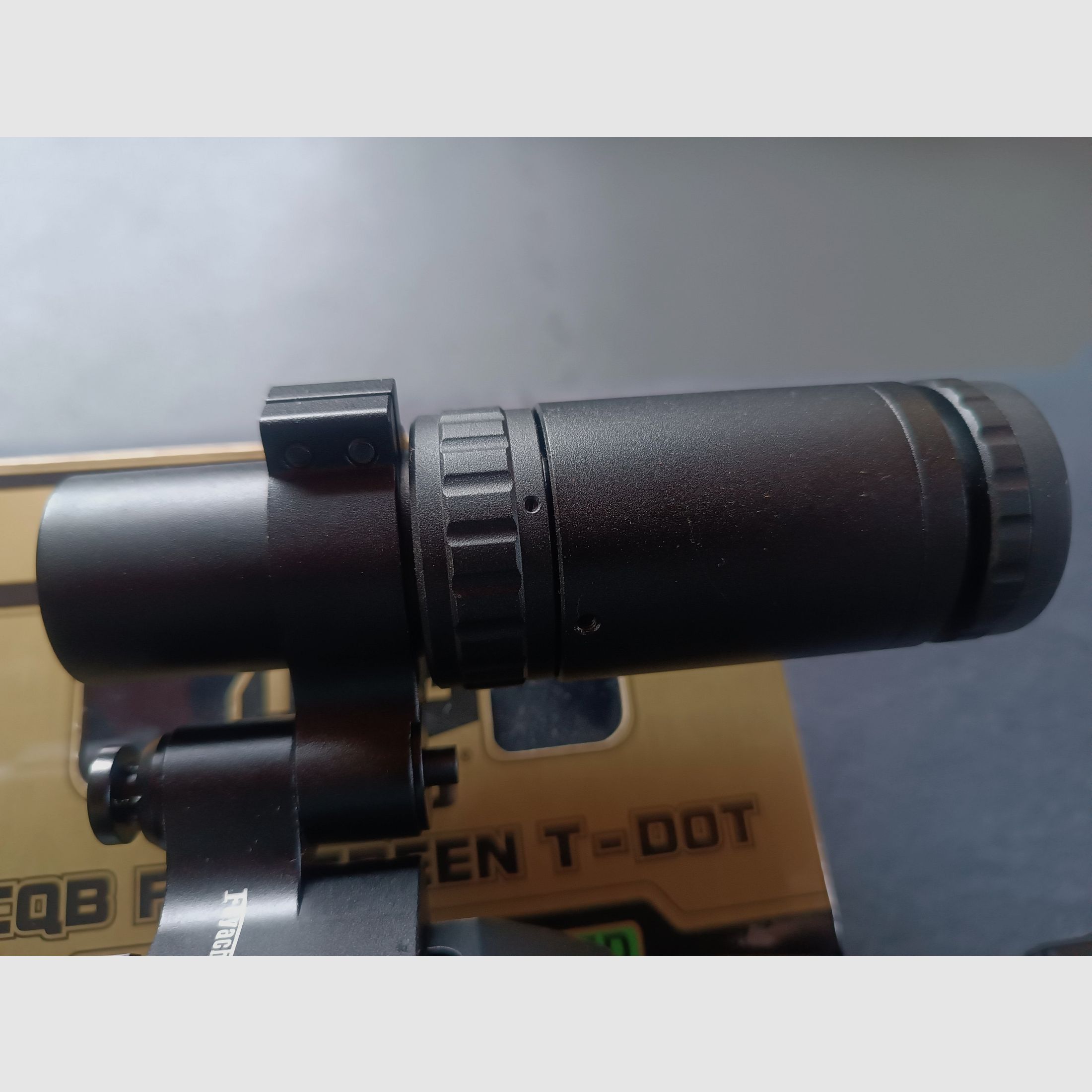 T4E TX/HDX 68 Bundle (7,5 J.) – escopeta & Feyachi Magnifier NUEVO, UTG Red Dot usado + 500 Rubberballs (todo en embalaje original), imagen 4 de 12