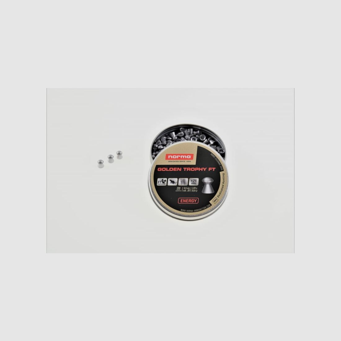 Norma Golden Trophy FT 5,5 mm 15,9 gr., Bild 2 von 2