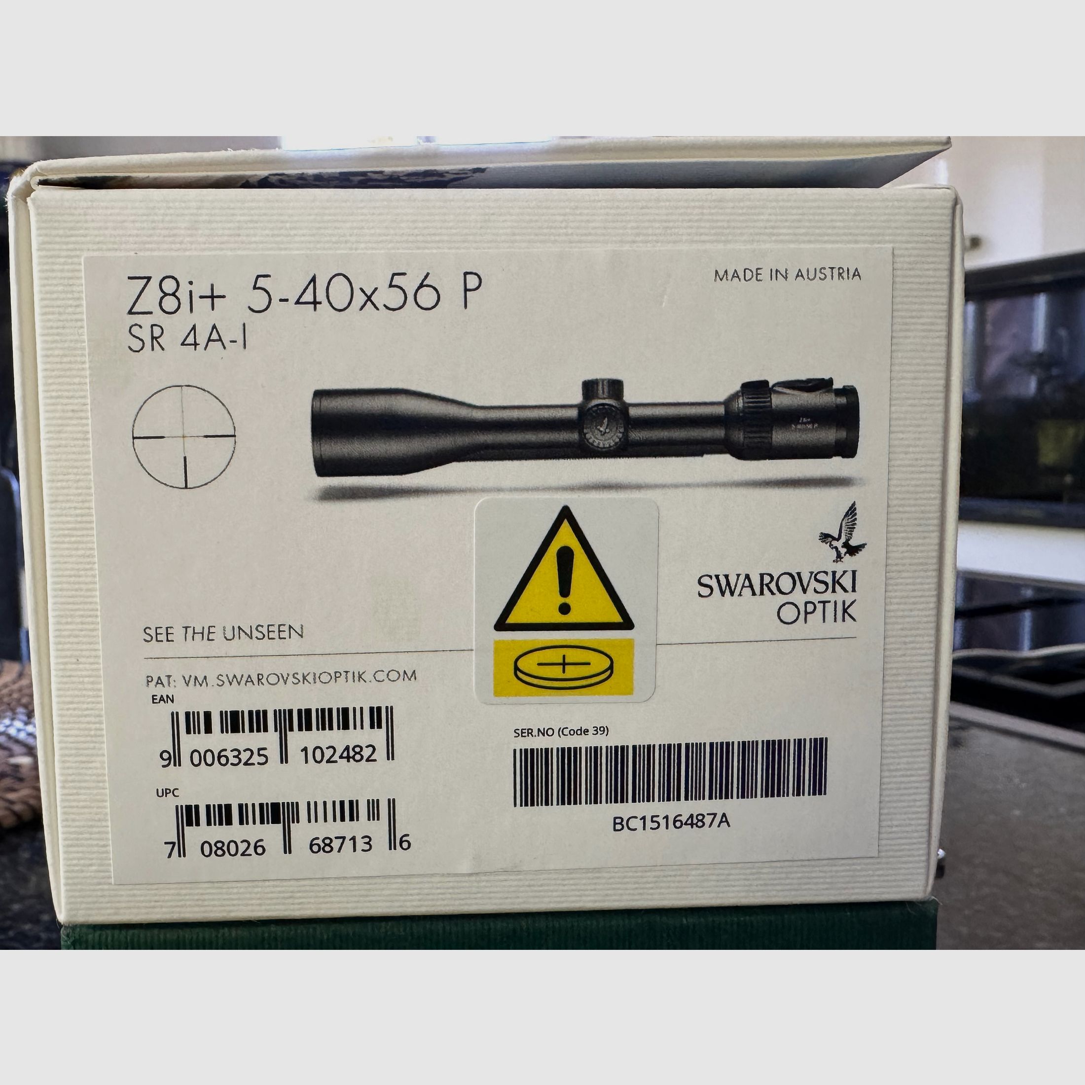 Swarovski Z8i+ 5-40 x 56 inkl. Blaser Schiene