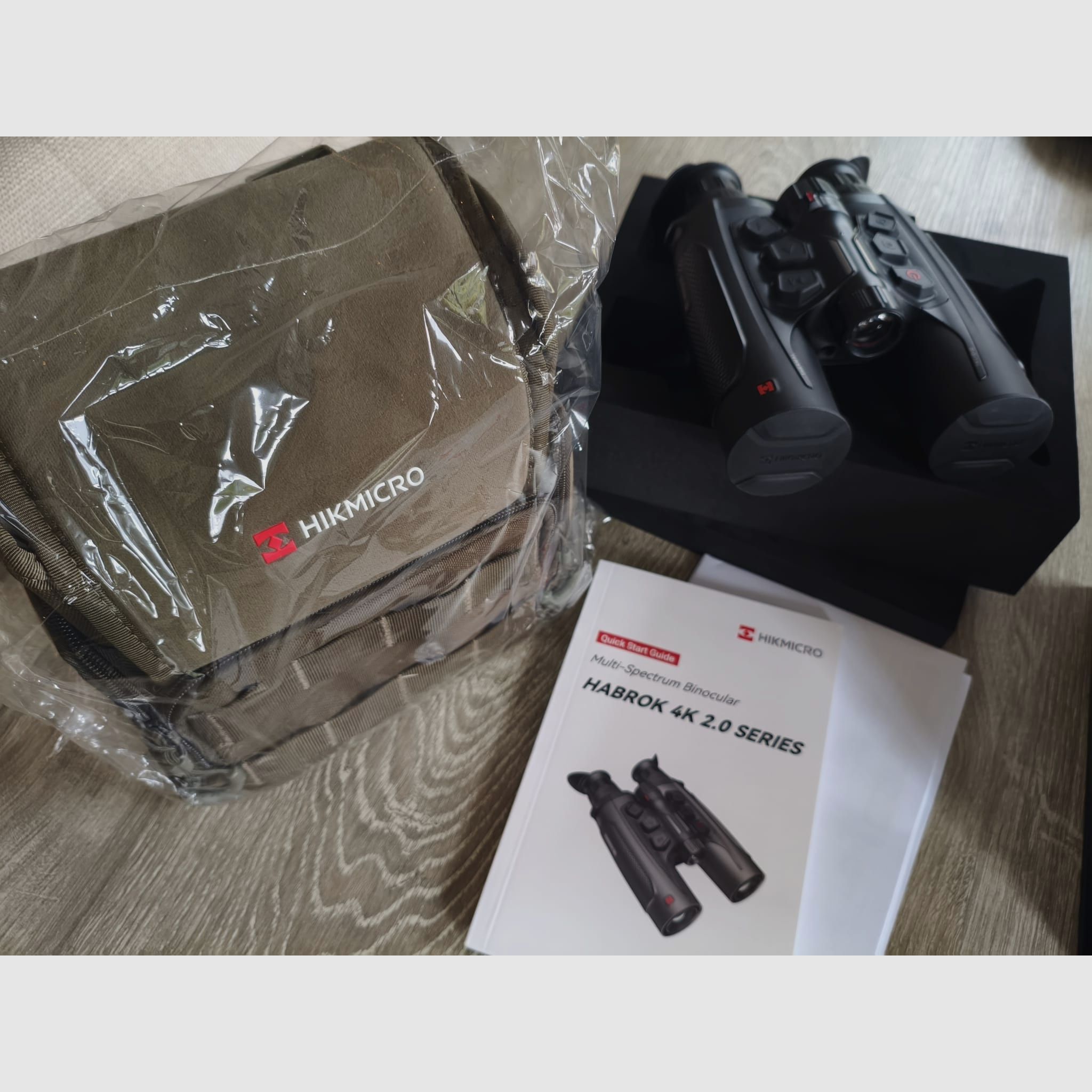 Hikmicro Habrok 4K HE25L 2.0 visor térmica, imagen 6 de 8