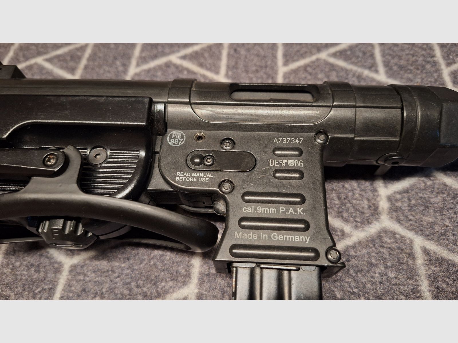 MP40 G.S.G. Pistolet maszynowy z sygnałem 9 mm P.A.K.