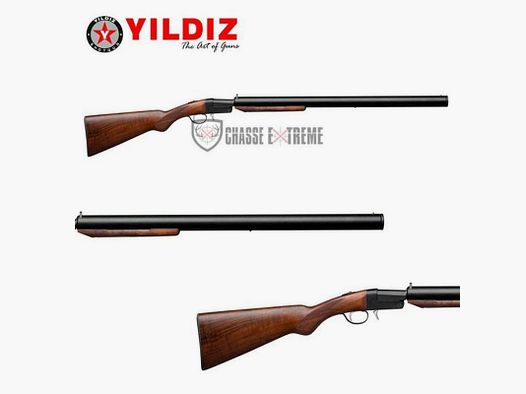 YILDIZ Składana Jednostrzałowa z Tłumikiem 71 cm Kal. 410/76