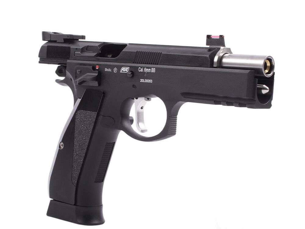 ASG	 CZ SP-01 Shadow ACCU Airsoft CO2 GBB Pistole ab18