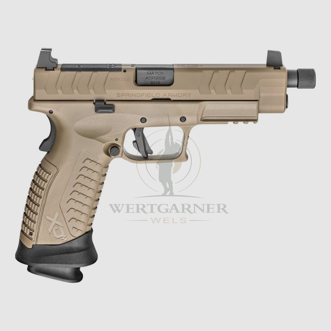 Springfield XD-M Elite 9mm Luger 4.5" FDE