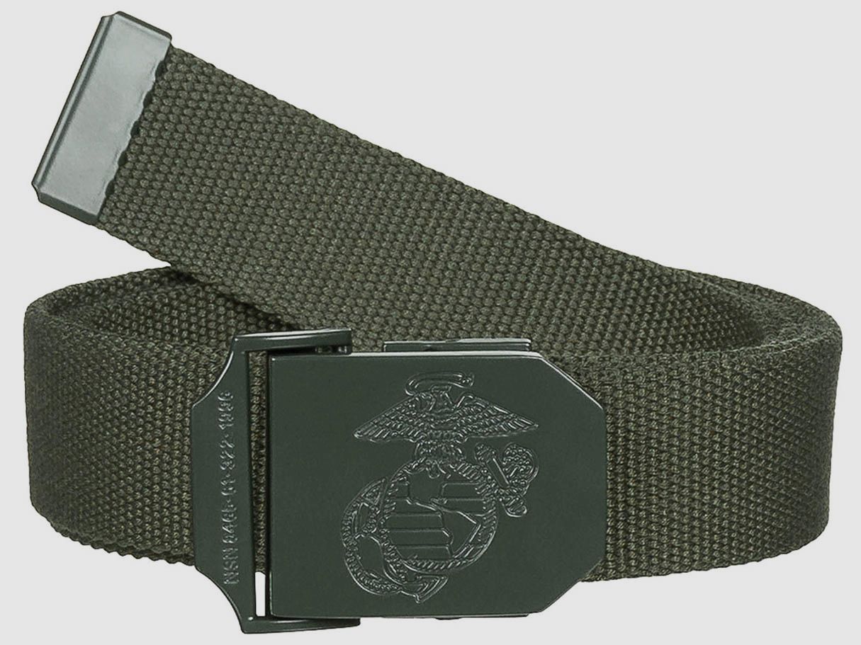 Ceinture US Marine Corps olive