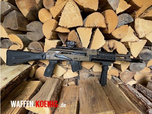Izhmash SAIGA MKK 104 CAL. 7,62X39MM IN MIDNIGHT BRONZE INCL. ANBAUTEILE
