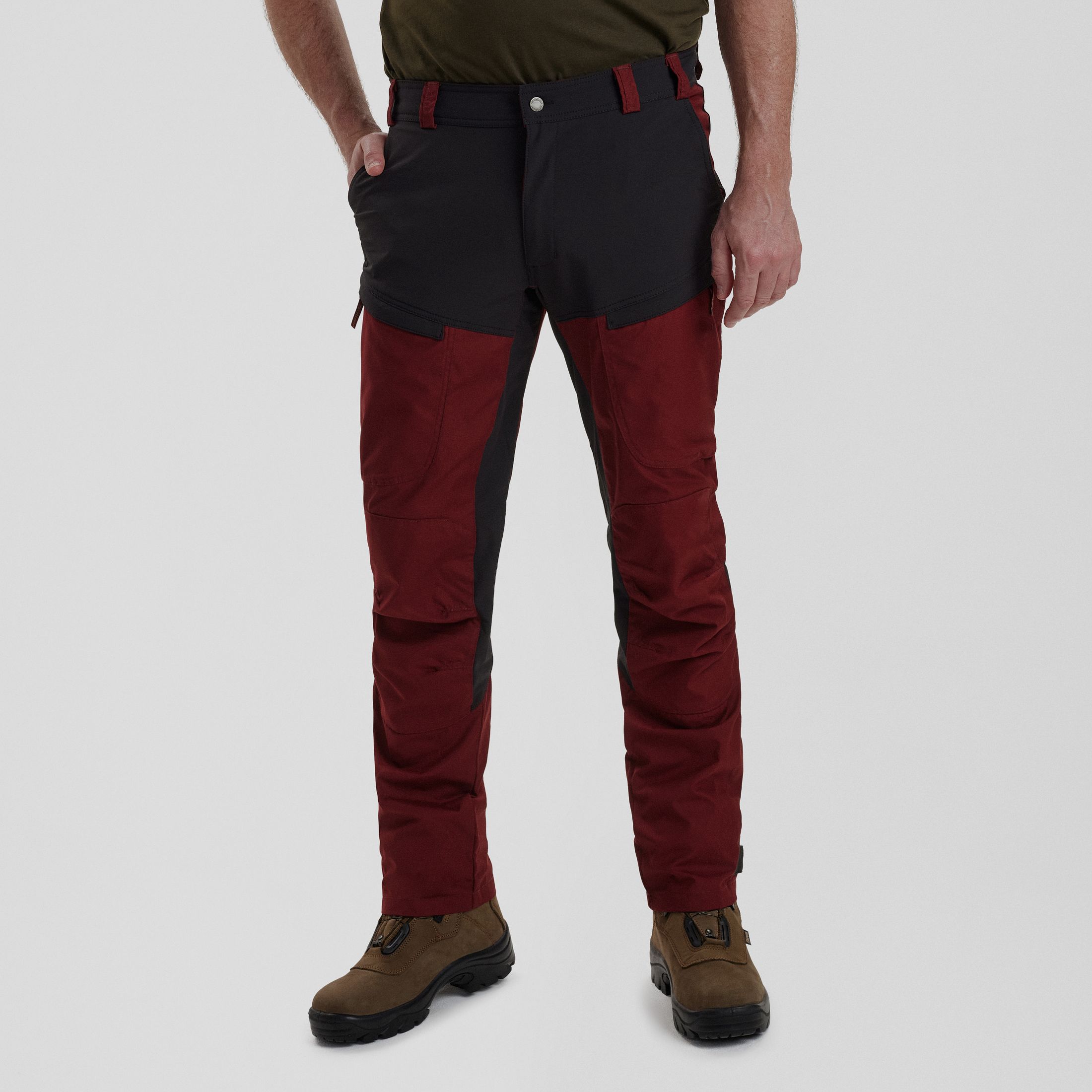 Strike Hose - Oxblood Red - Maat voor heren: 44