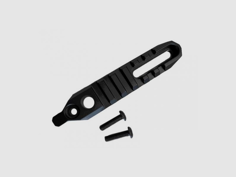 BERGARA rail Picatinny en aluminium pour montage de bipied