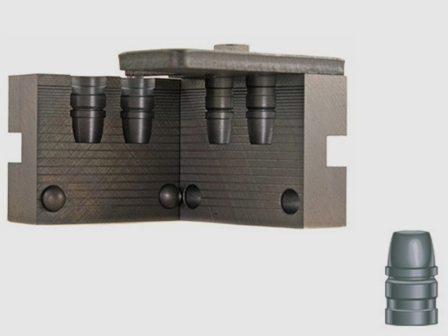 Molde de fundición doble RCBS .410 / 10,41 mm 210 gr / 13,6 g 41-210-SWC balas semi-wadcutter .410