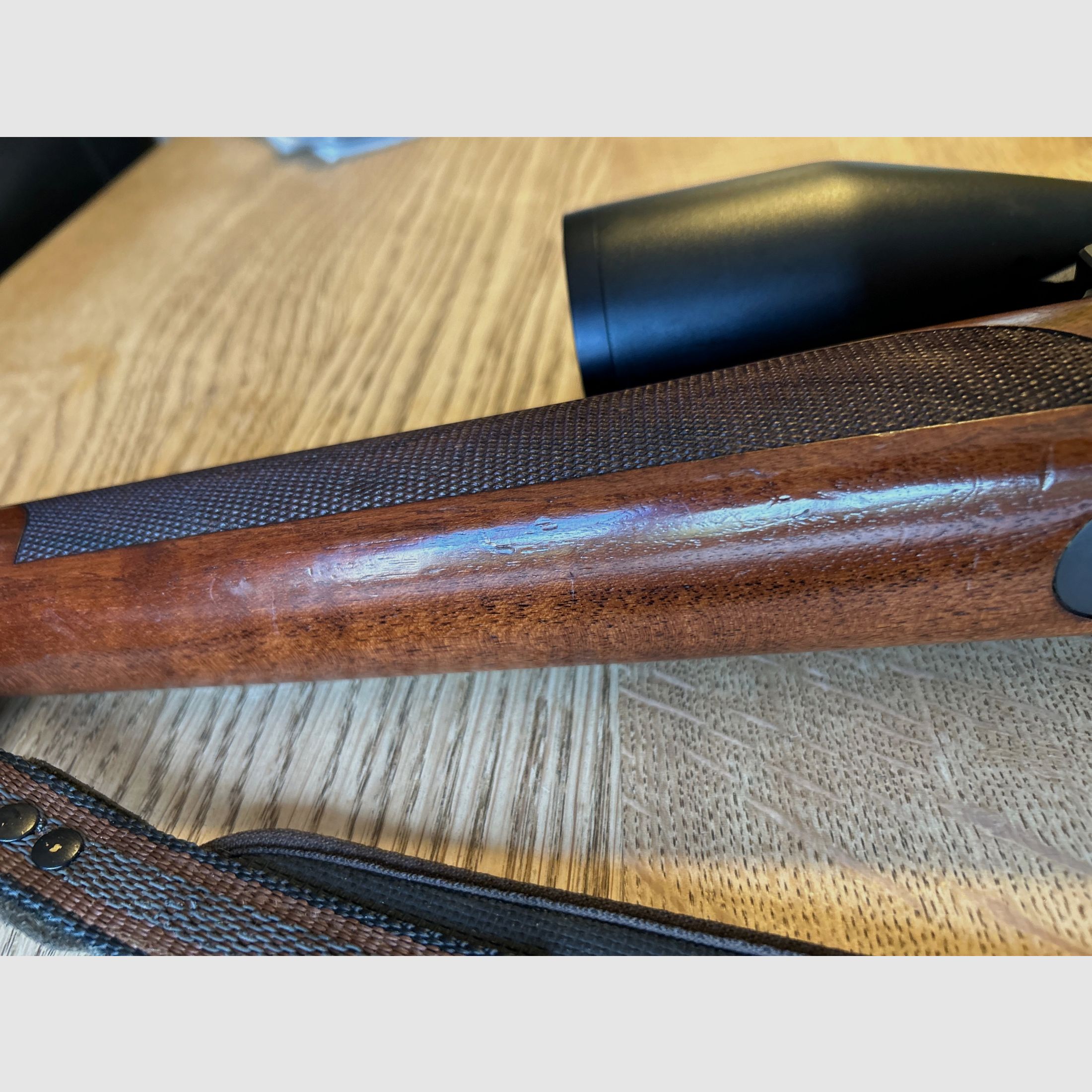 Steel action HS 52cm barrel, Cal.308 win with Zeiss victory Ht 3-12x56 scope, image 8 of 9