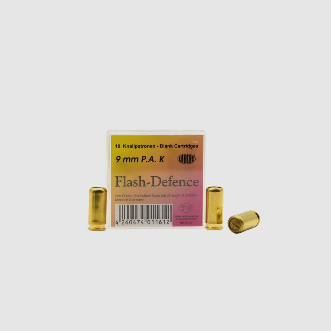 Box mit 10 Flash Defense Munition mit manueller Sicherung 9mm, Bild 2 von 5