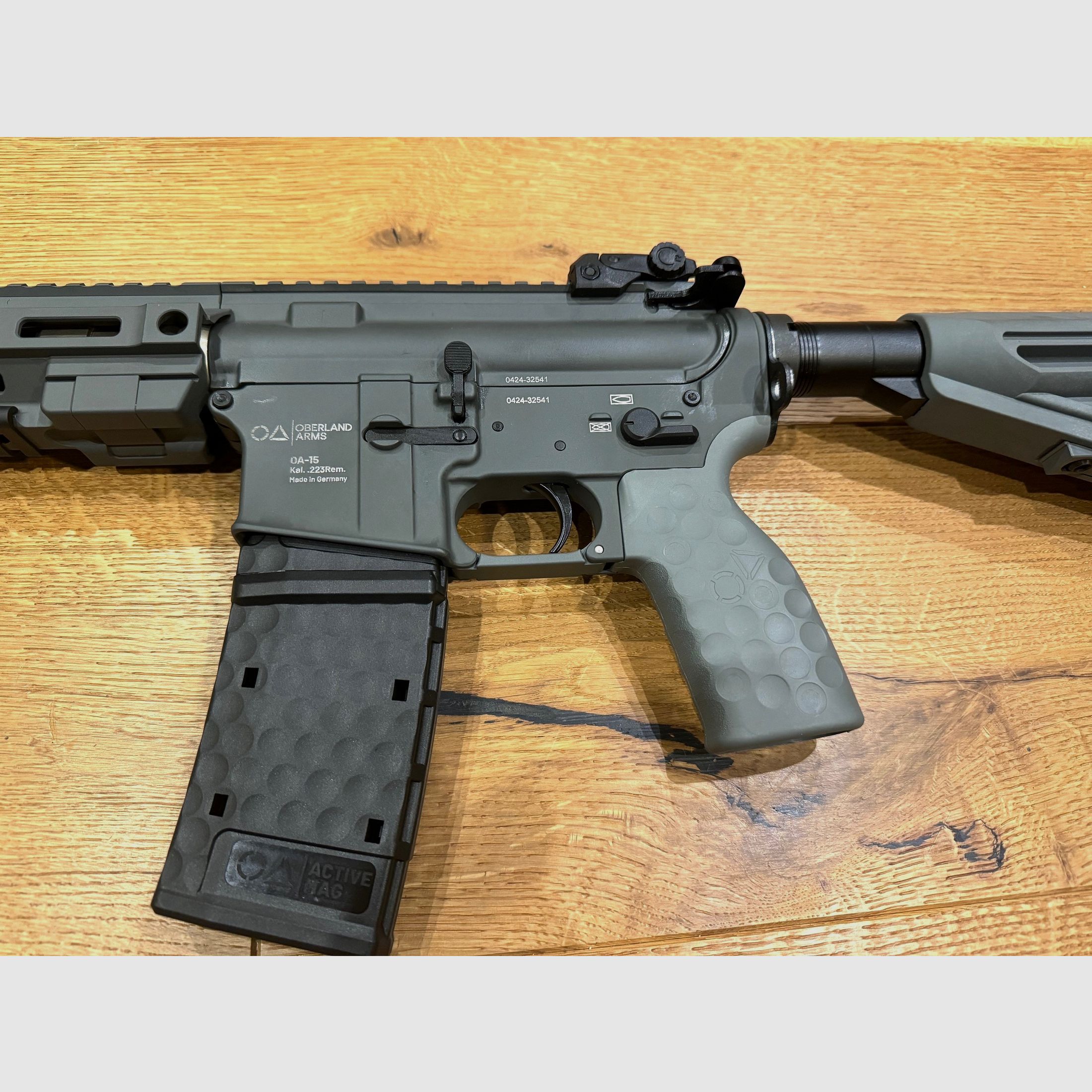 Oberland Arms OA-15 SL16, Lauf 16,75" battleship grey