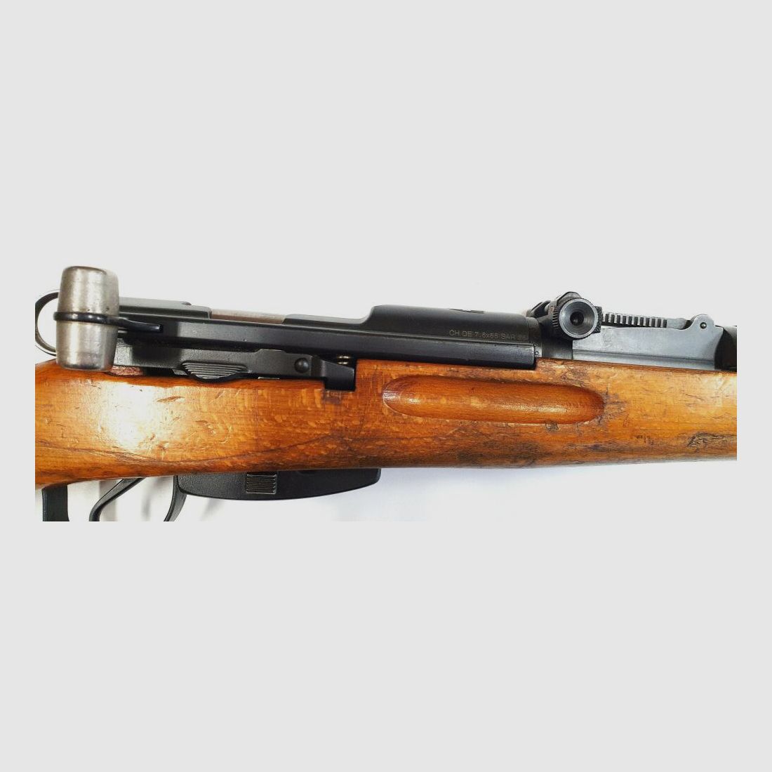 Bern Weapons Factory Repeating Rifle Bern Weapons Factory Swiss K31 Caliber 7.5x55 Swiss complete matching numbers + bayonet