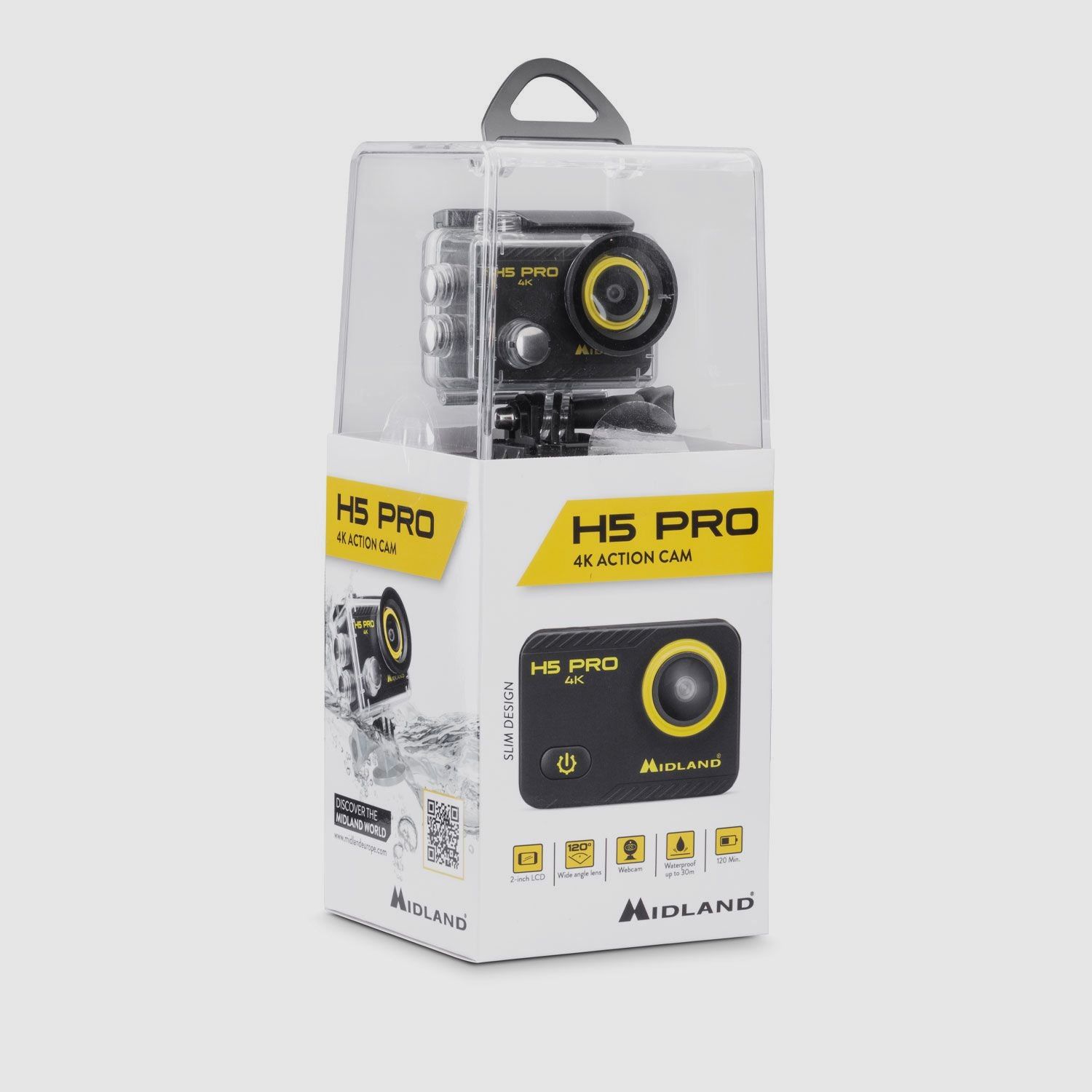 H5 Pro Action Cam 4K + Monopod + Zubehör, Bild 10 von 13