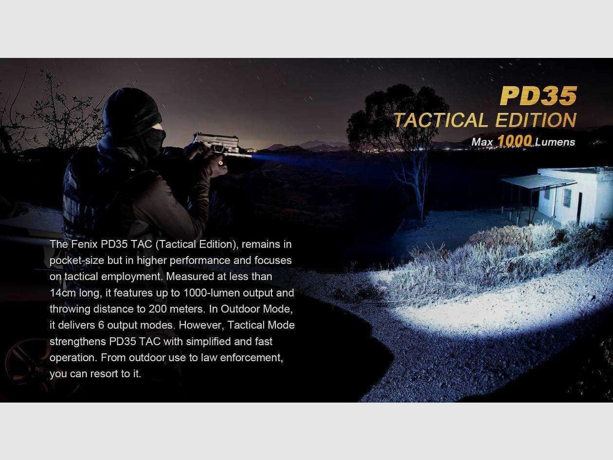 TORCH FENIX PD35 TACTICAL 1000 Lm, Bild 2 von 8