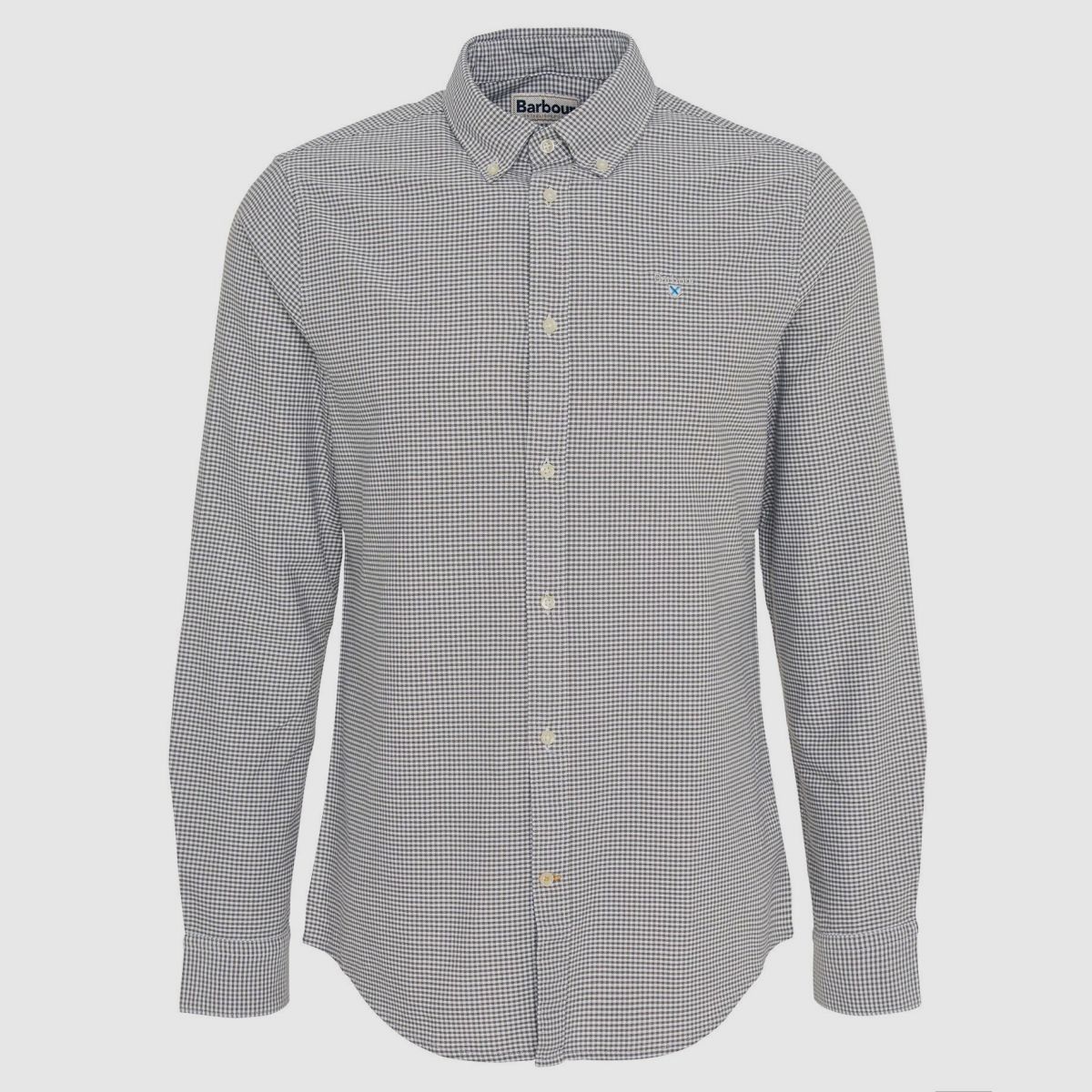 Camisa Oxford a rayas BARBOUR Verde Polvoriento