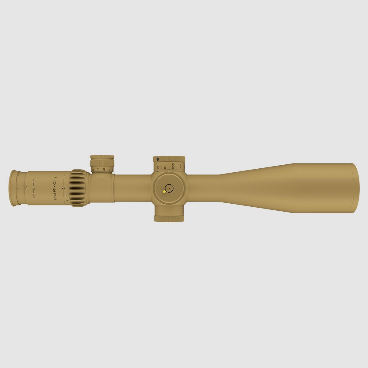 SCHMIDT U. BENDER 5-25×56 PM II LP TREMOR3 1cm cw DT27 MTC LT / ST ZC CT RAL 8000, zdjęcie 5 z 5