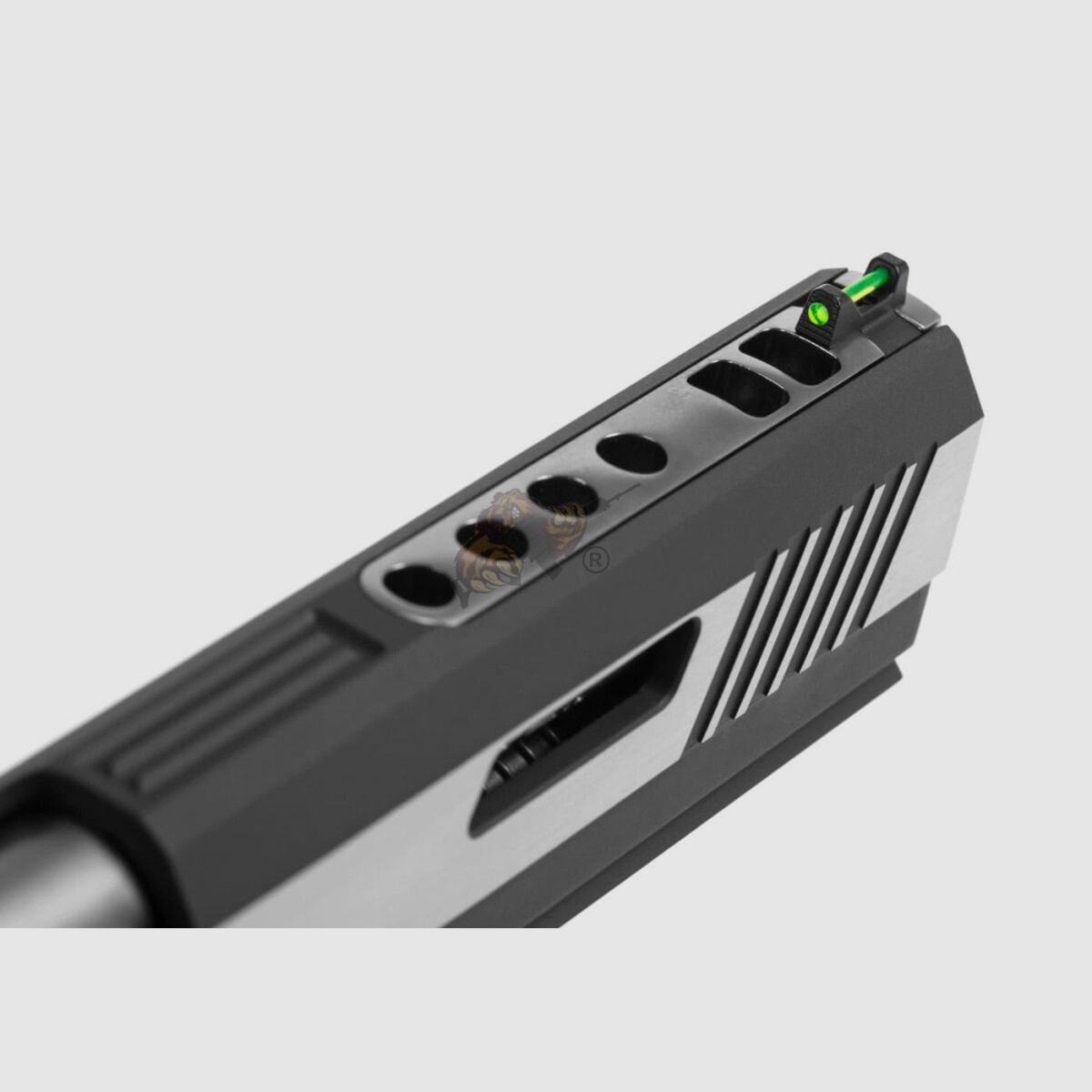 WE Hi-Capa 6 Force A Silver Barrel Full Metal GBB -F-, Bild 6 von 6