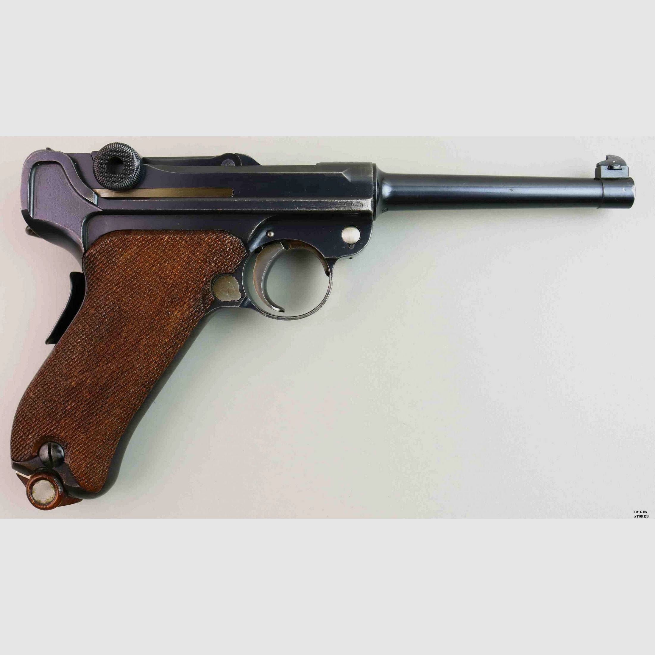 Pistole Luger DWM mod. 1900/06 Militär Kreuz in der Sonne Kal. 7,65 Parabellum Seriennr. 6806, Bild 3 von 14