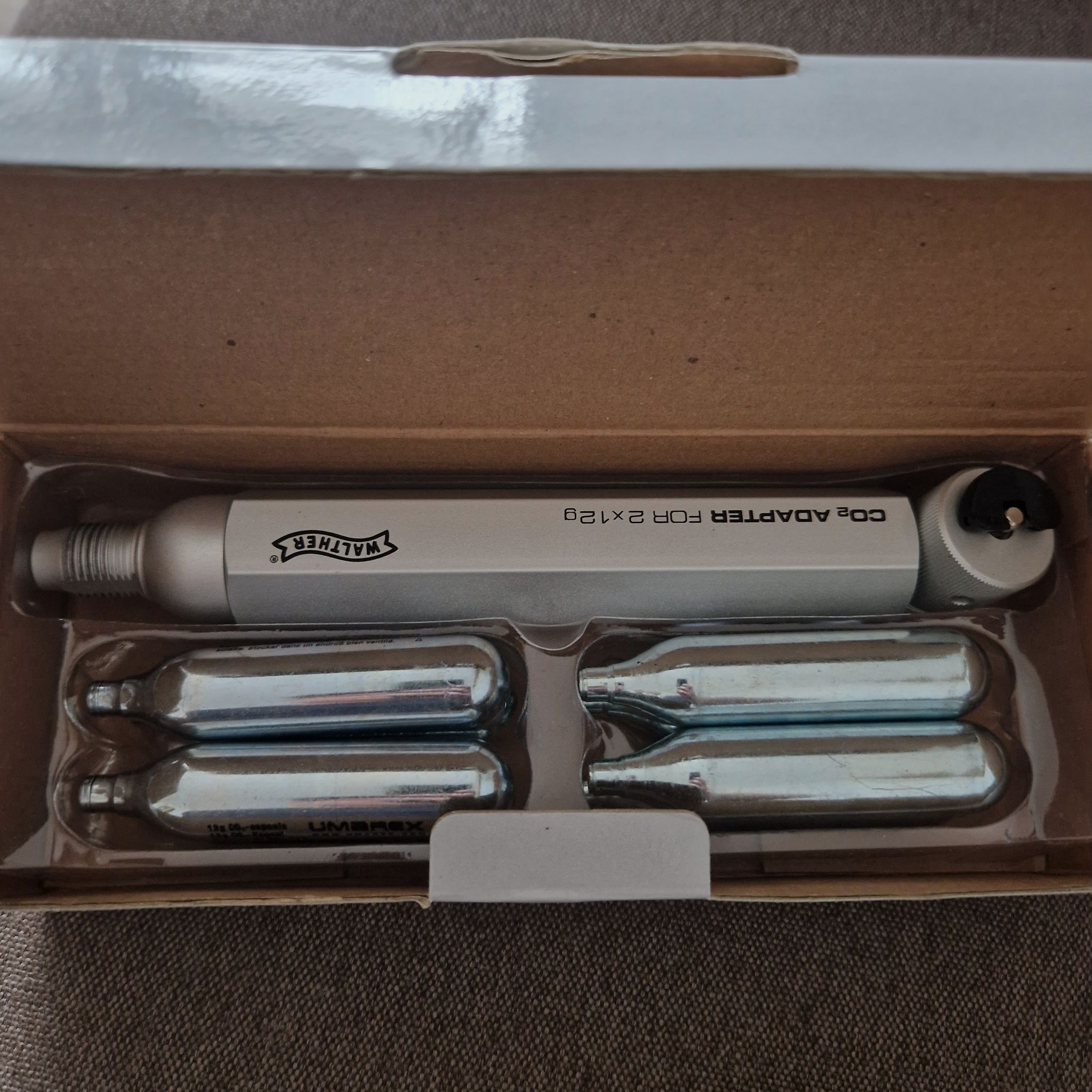 RAM WALTHER CO2 ADAPTER SET 8X12g