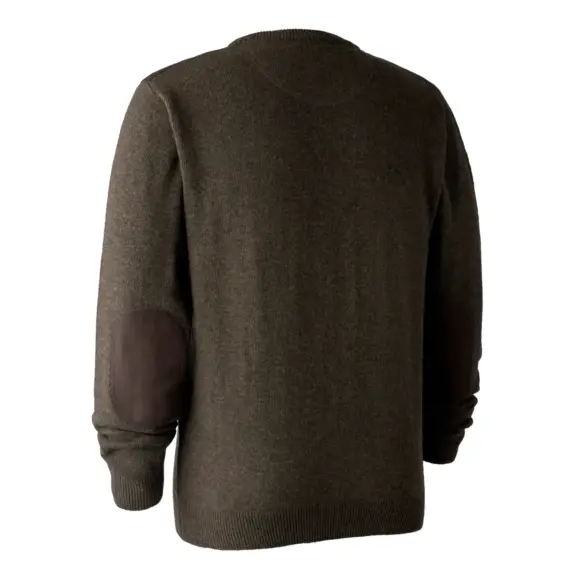 Maglione da Caccia Collo Rotondo Deerhunter Sheffield Dark Elm, immagine 3 di 6