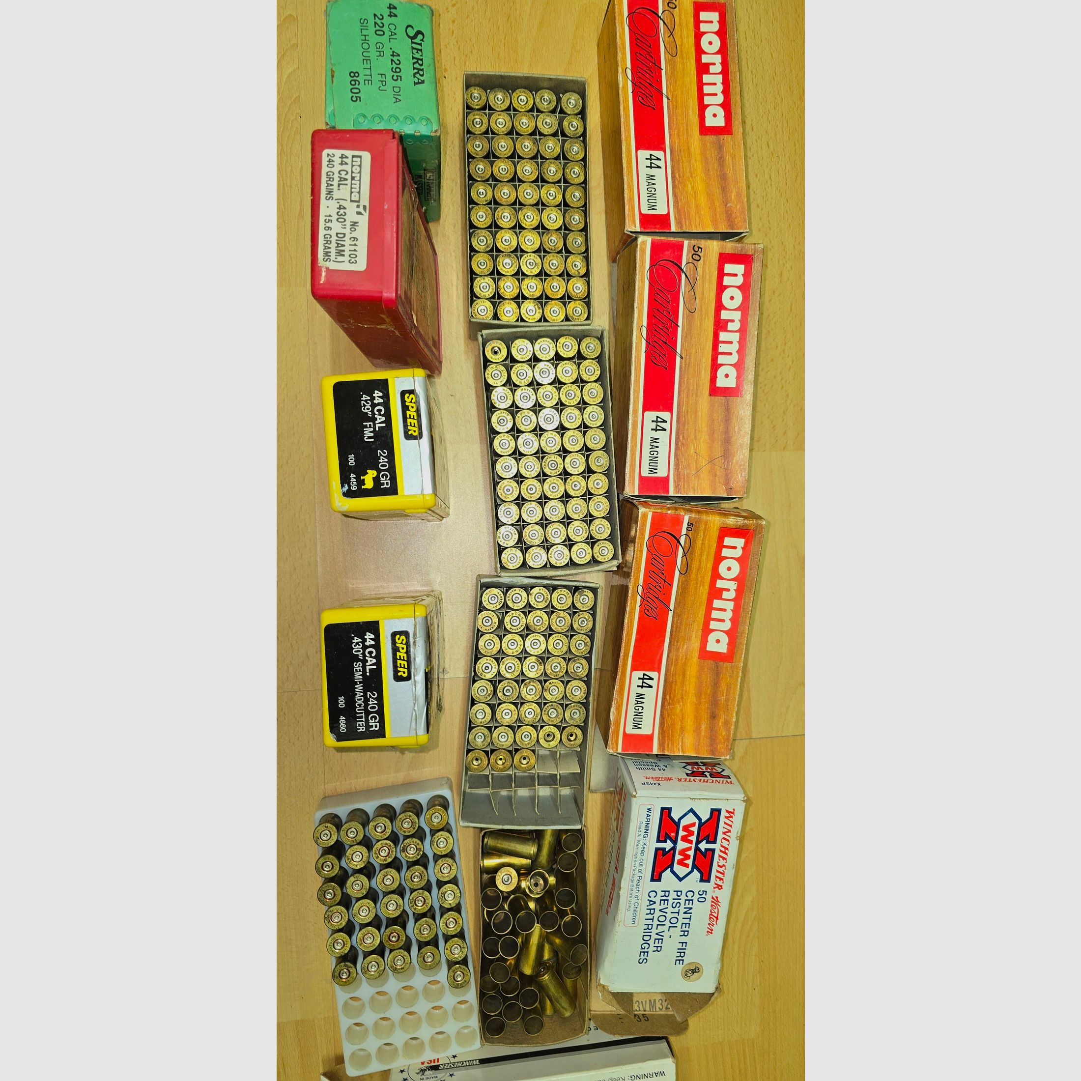 44 CAL. 38 Special 9mm Parabellum Luger 8mm Nambu