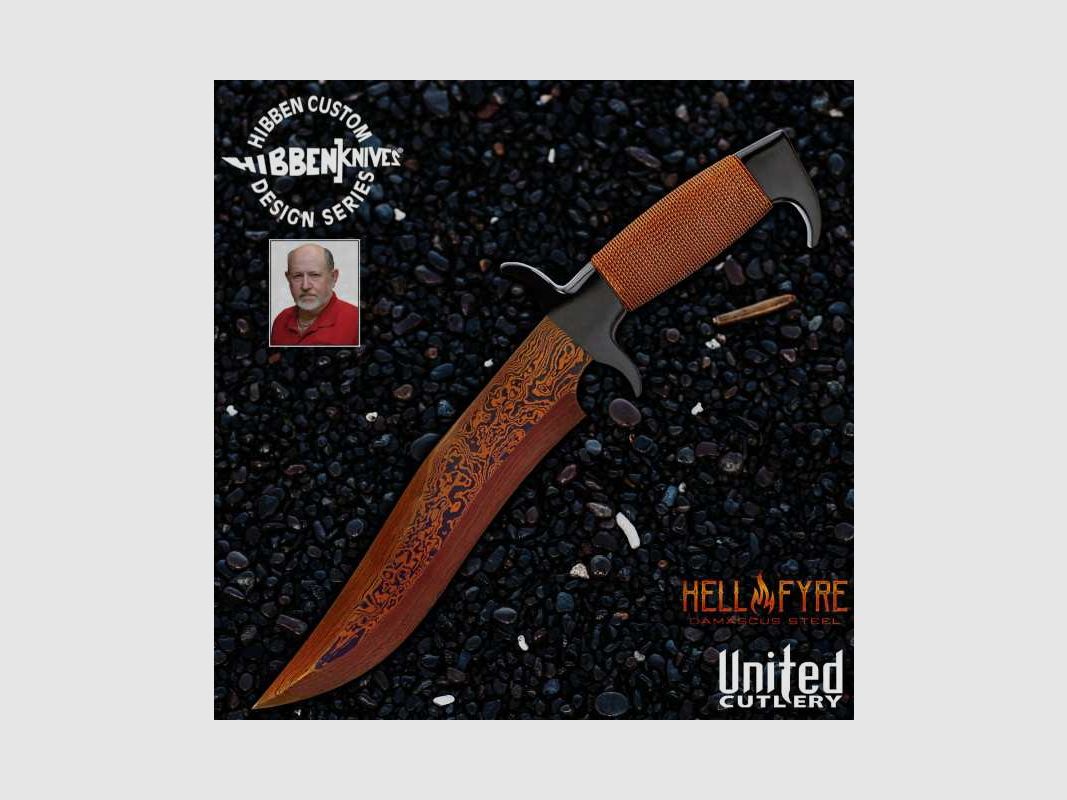 United Cutlery Gil Hibben - Hellfyre Highlander Bowie Messer mit Scheide