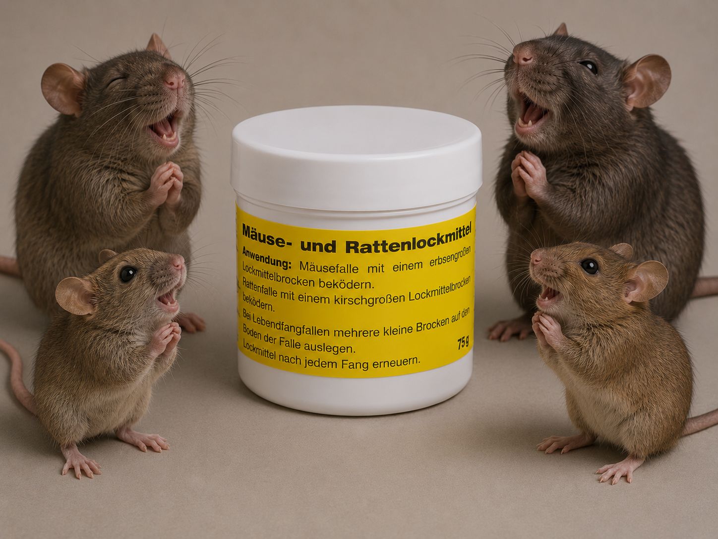 Appâts pour souris et rats