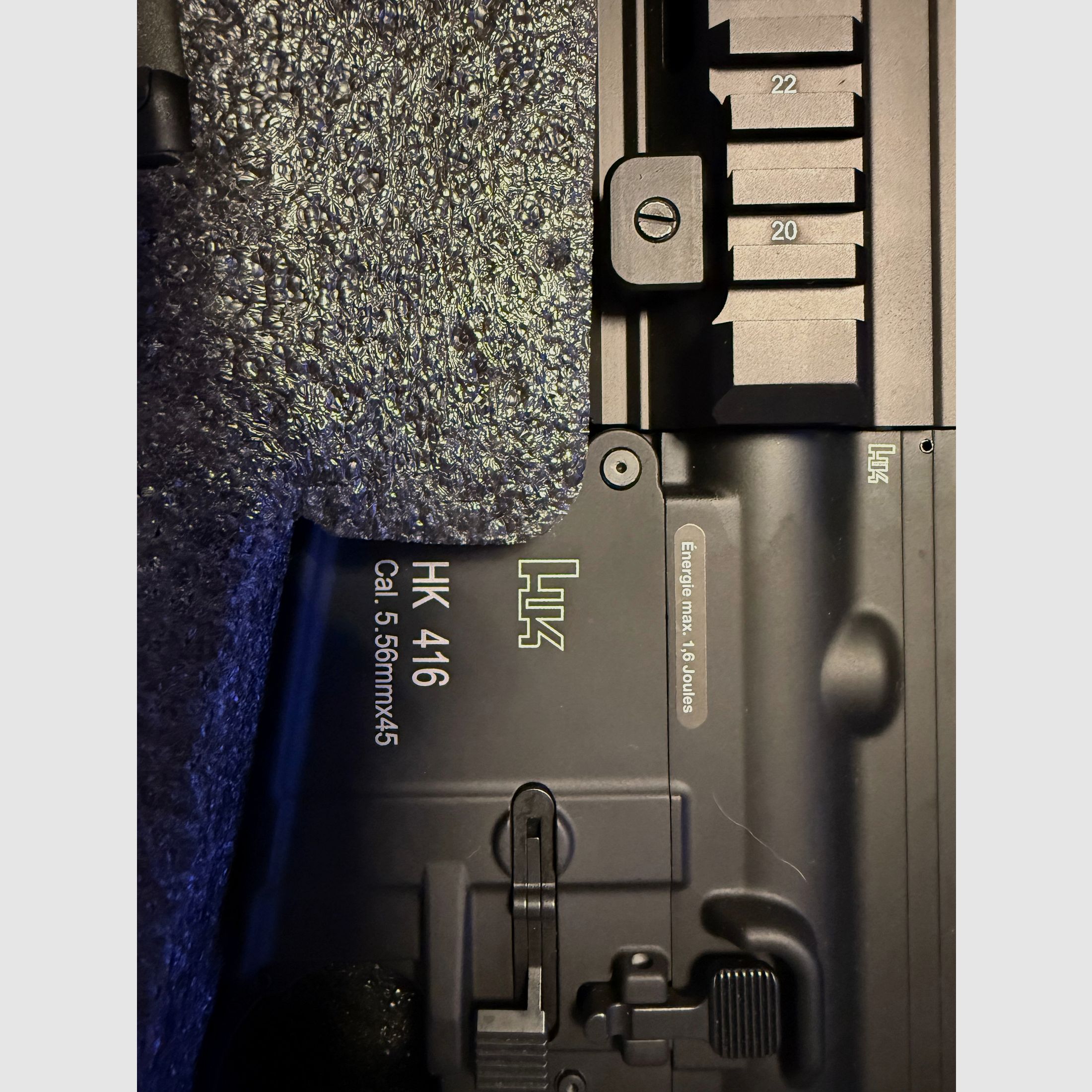 Heckler & Koch HK416 A5 Airsoft Vollmetall MosFet S-AEG 6mm BB schwarz