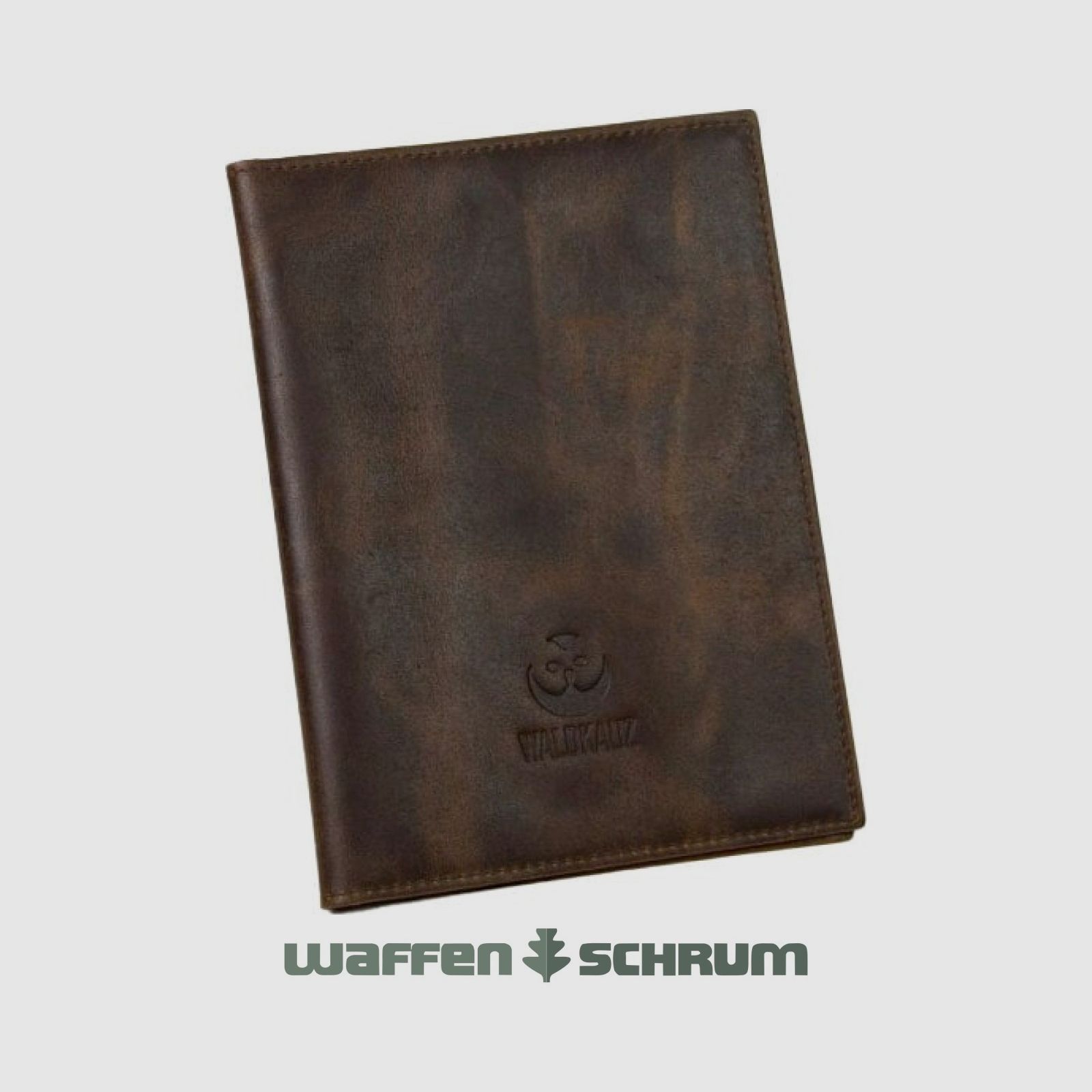 Waldkauz Jagdscheinetui aus Leder