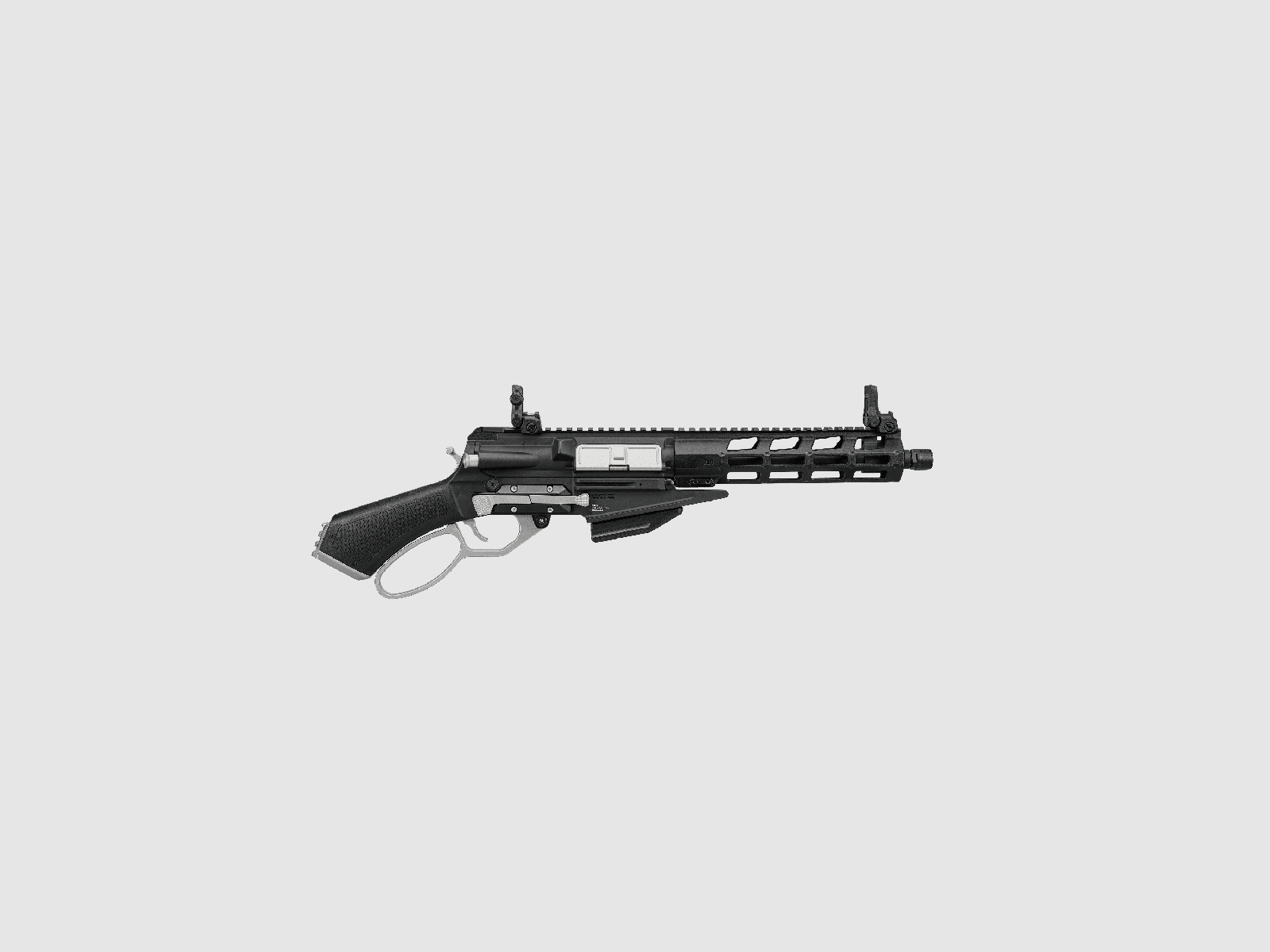 LevAR PLATA S 7" Gas Powered Lever Action Rifle with Polymer Handguard in Black -F- | G&G, image 1 of 8