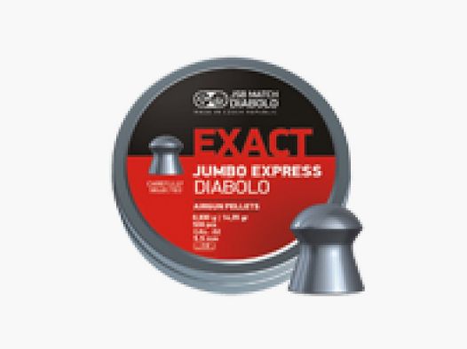 JSB DIABOLO EXACT JUMBO HEAVY 5.5MM 1.175G 500 PCS