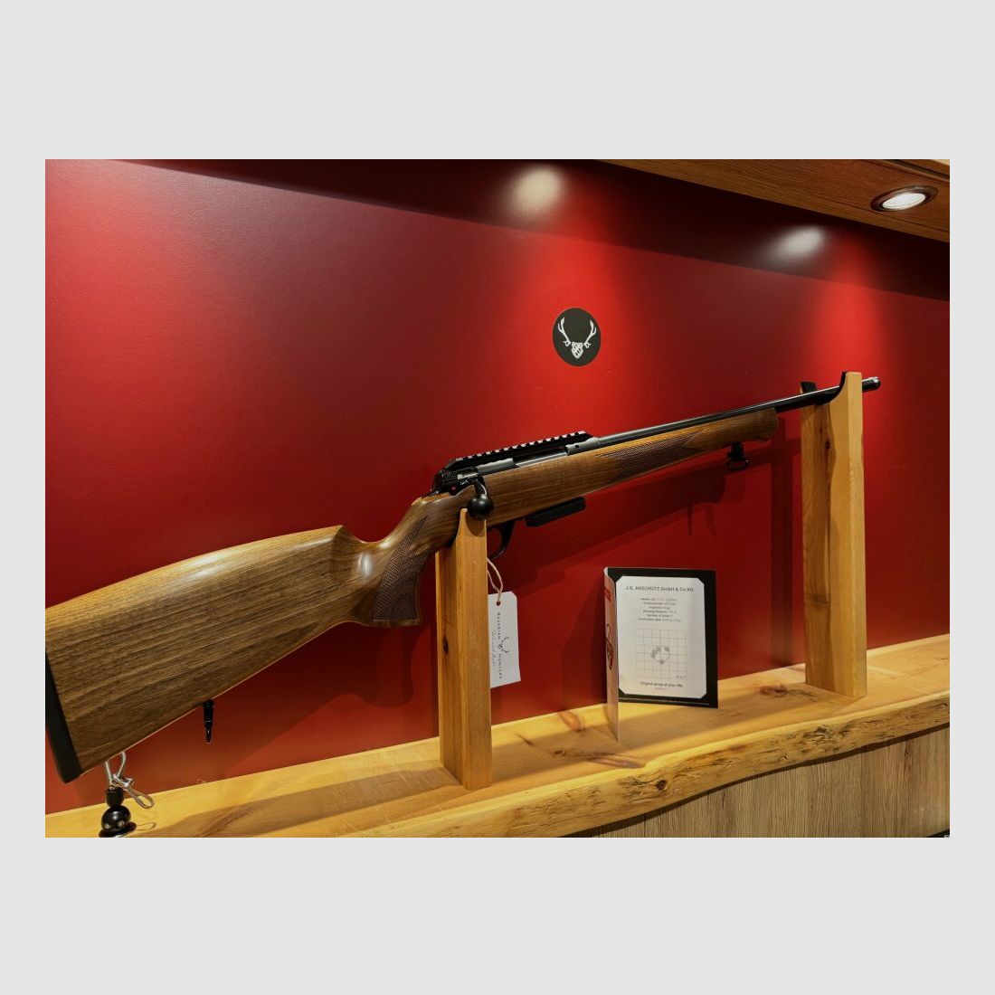 Anschütz 1771 G-15x1 Calcio tedesco, 51cmLL, grilletto a punto di pressione