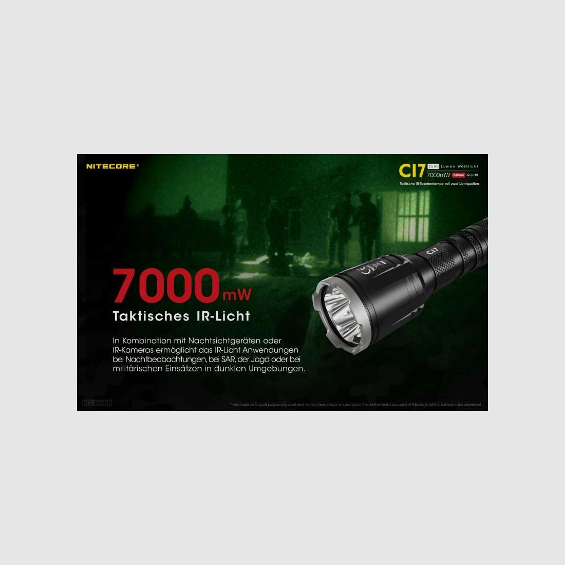 Nitecore 940nm IR – Chameleon CI7, Bild 3 von 11